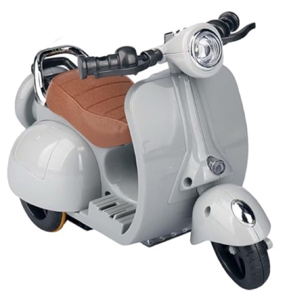 Labubu Ride-On Scooter Toy - Gray and Brown
